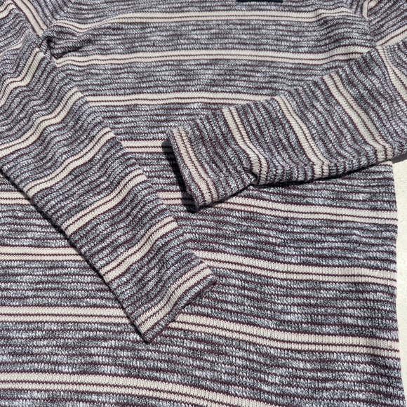 Philipp Plein | Logo Pullover Crewneck Sweater Striped Large B&W Cotton Vintage - Picture 6 of 11